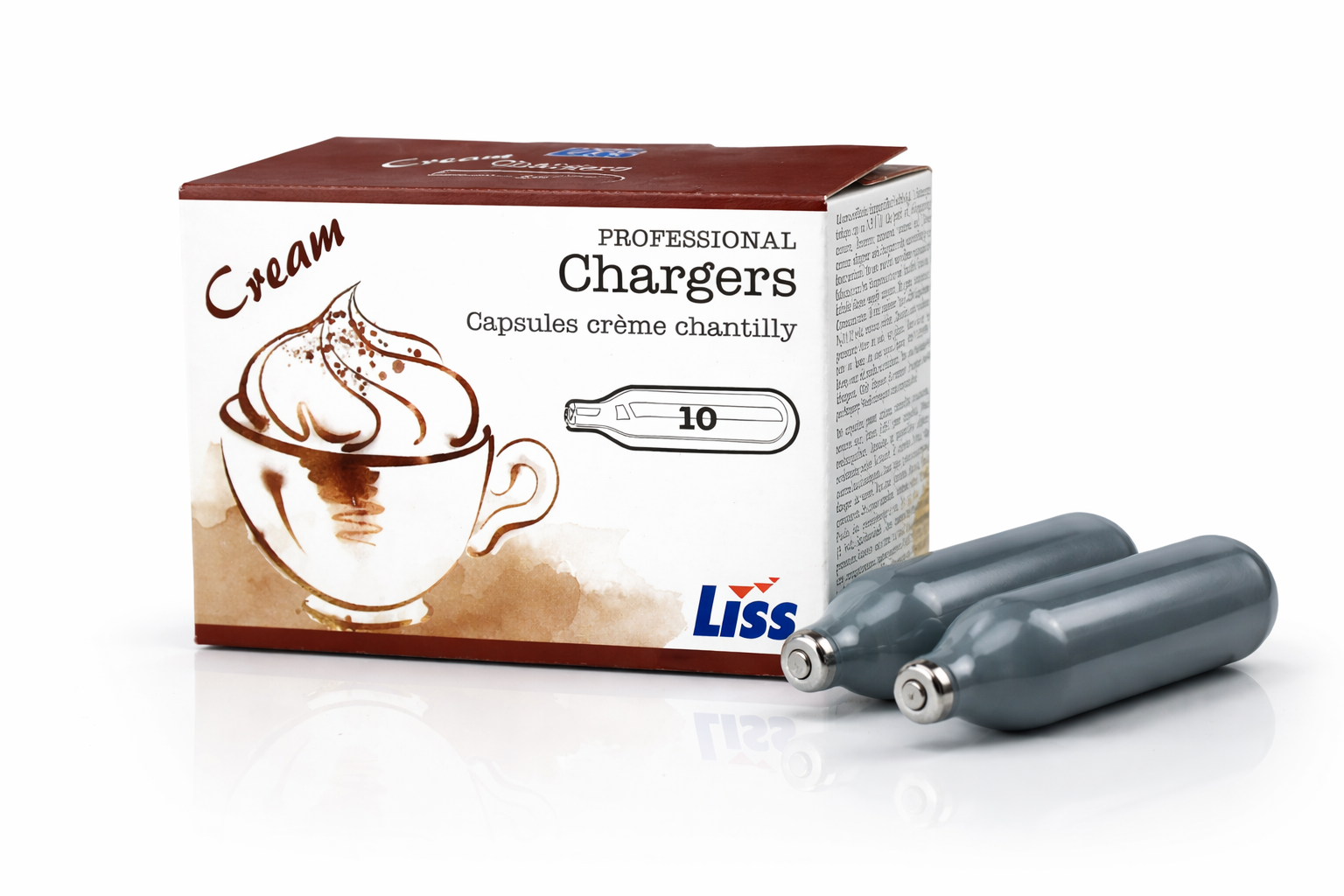 LISS 8g N2O Cream Chargers