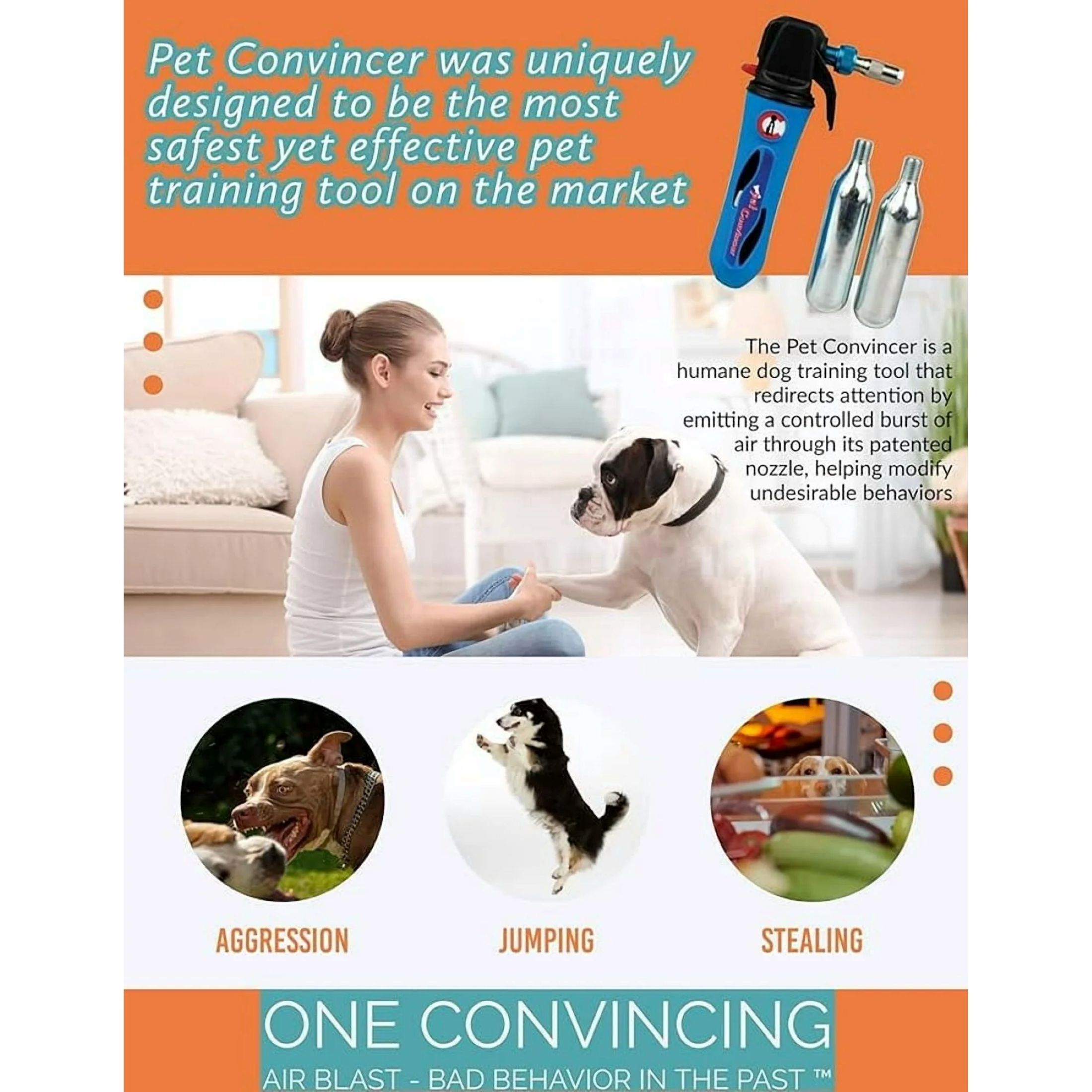 Pet Convincer II — CO2 Dog Training Device — photo 3