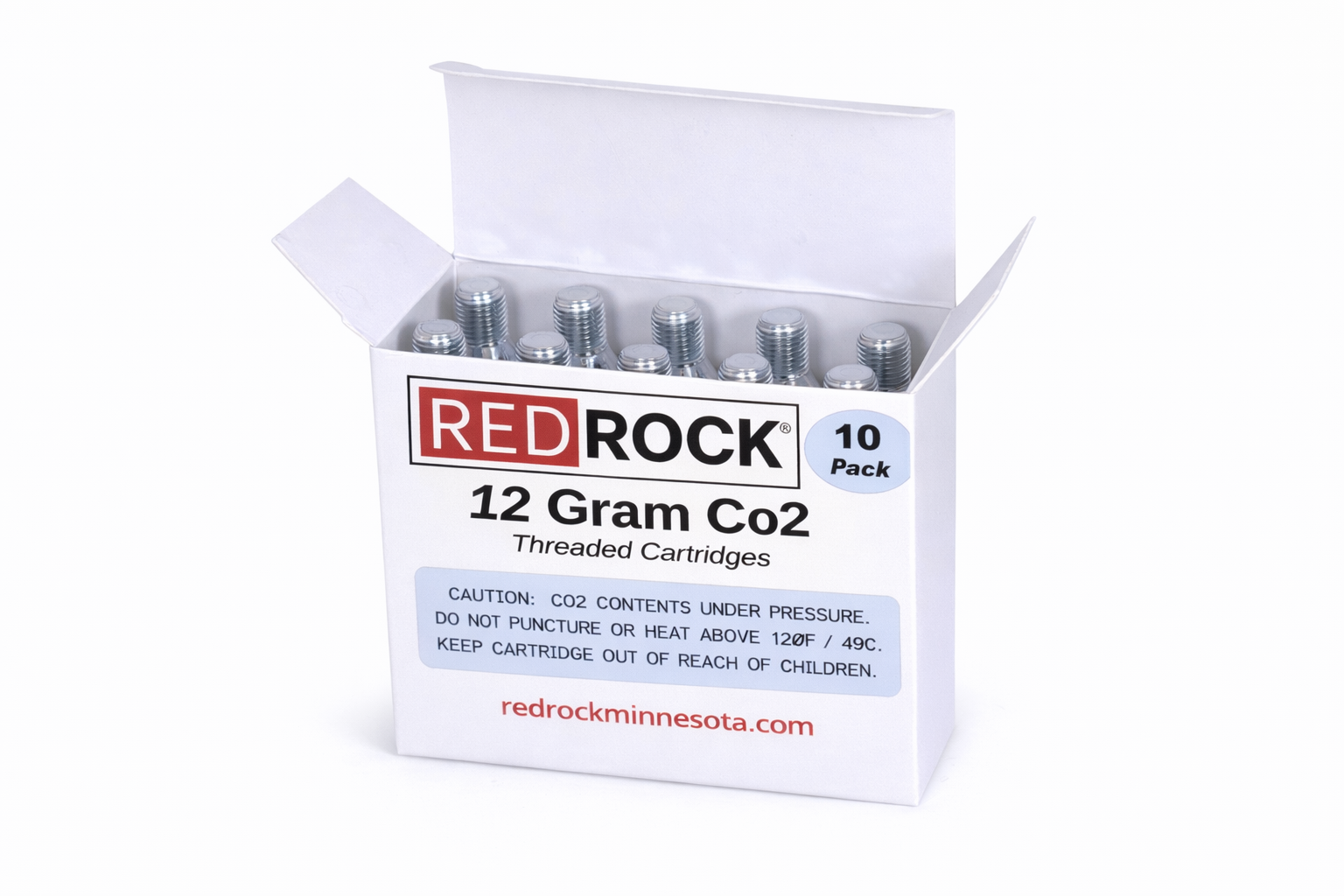 RedRock 12g Threaded CO2 Cartridges — Industrial — photo 3