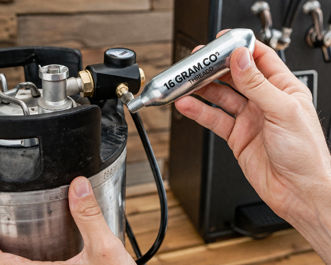RedRock 16g Threaded CO2 Cartridges — Beverage Grade — photo 2