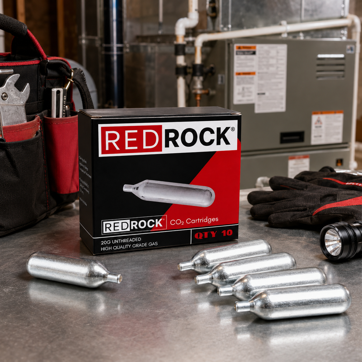 RedRock 20g Unthreaded CO2 Cartridges — Industrial — photo 4
