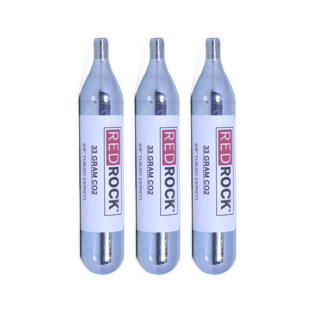 RedRock 33g Threaded CO2 Cartridges — 3/8" Neck — photo 2