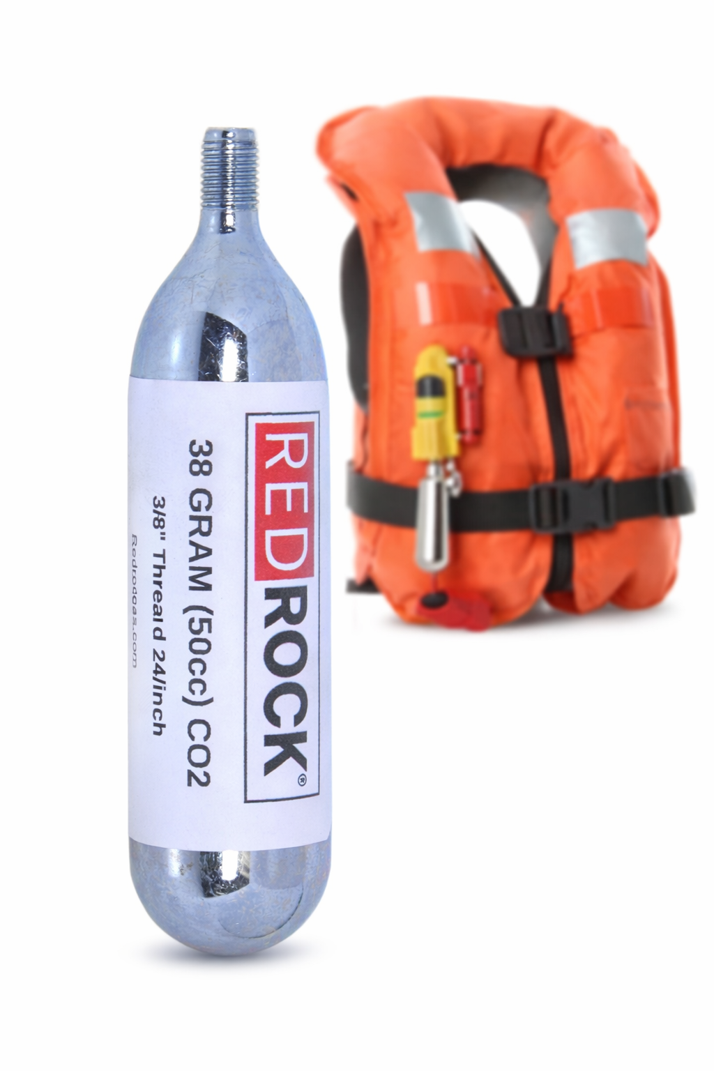 RedRock 38g (50cc) Threaded CO2 Cartridges — photo 6