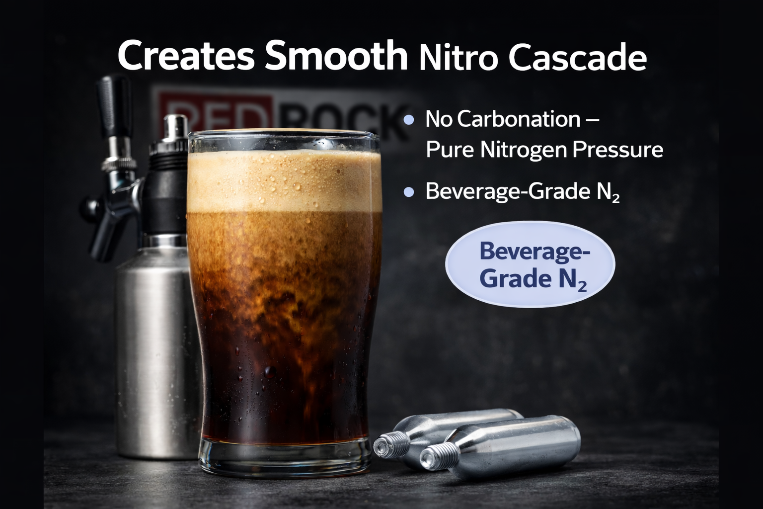 RedRock 4.1g Threaded Nitrogen (N2) Cartridges — photo 6