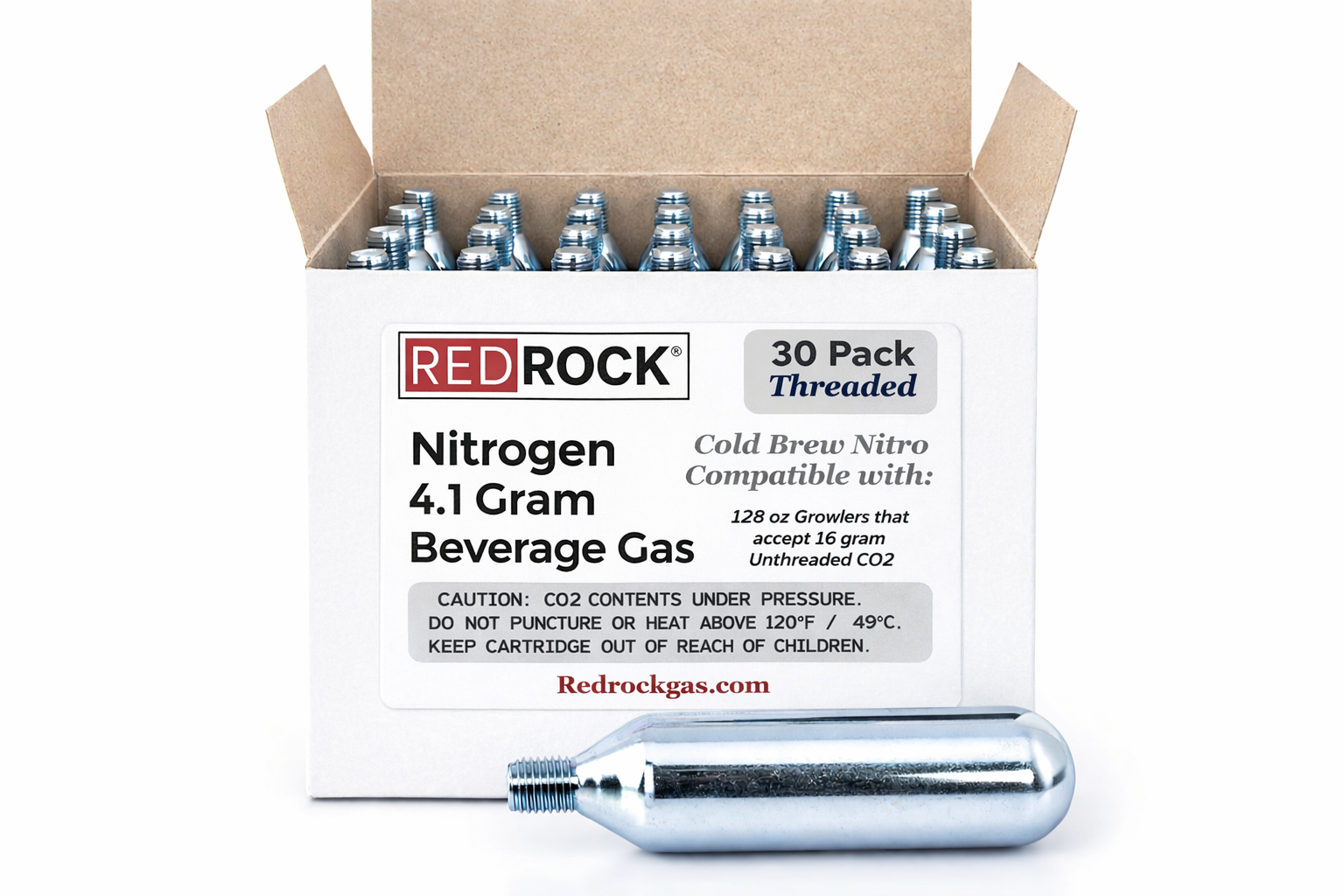 RedRock 4.1g Threaded Nitrogen (N2) Cartridges — photo 5